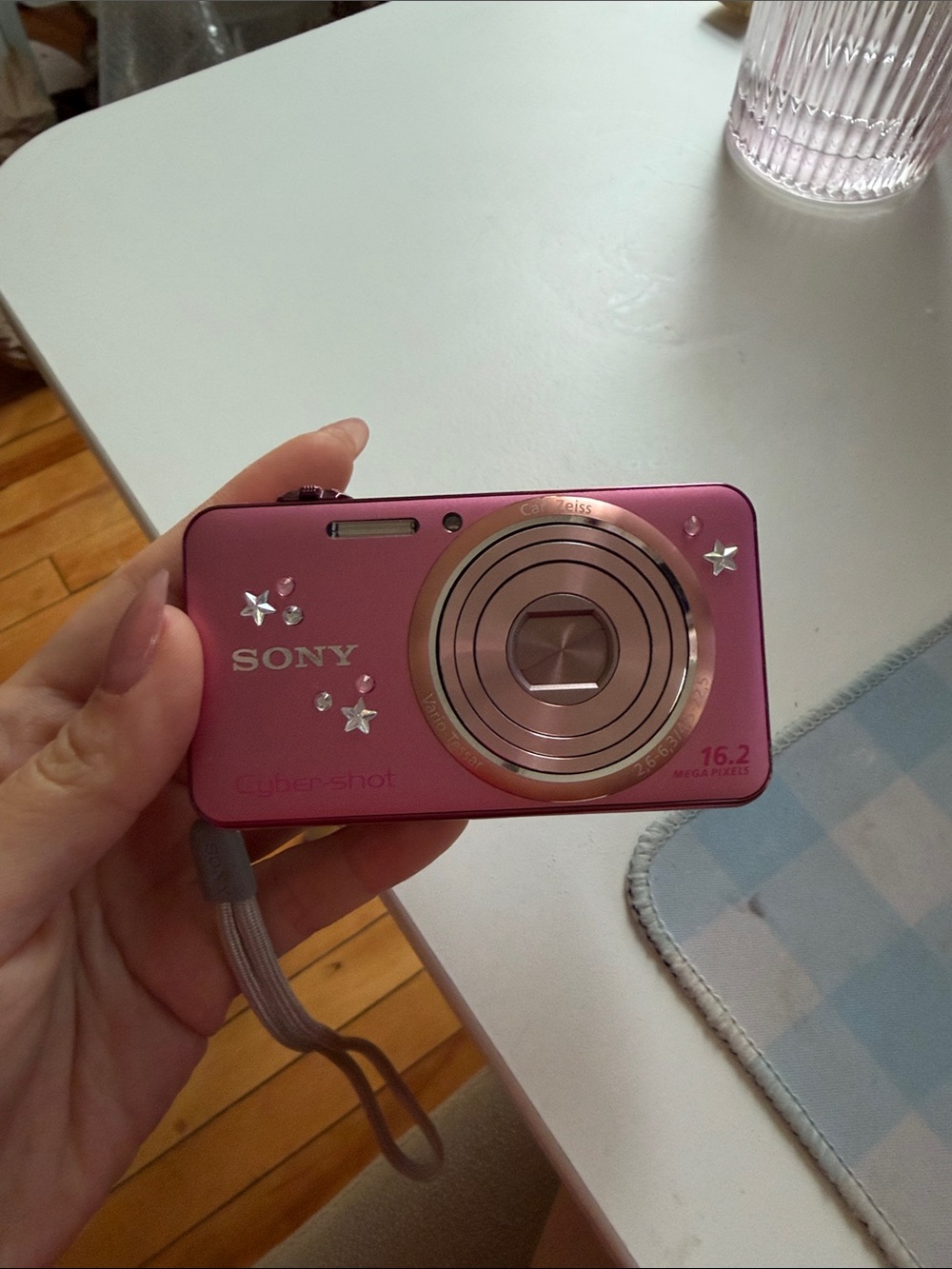 Sony pink wx70 digital camera